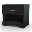 Home Square 3-Piece Set with Queen Storage Bed Nightstand and 5-Drawer Chest