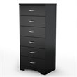 Home Square 3-Piece Set with Nightstand Single Lingerie Chest & Double Dresser