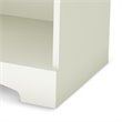 Home Square 2-Piece Set with Full Queen Storage Bed and Nightstand in Pure White