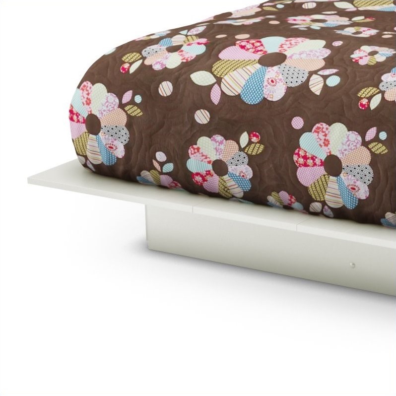 Home Square 2-Piece Set with Full Queen Storage Bed and 6-Drawer Double Dresser