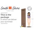 Home Square 3-Piece Set with Full Queen Storage Bed Nightstand & 5-Drawer Chest