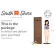 Home Square 2-Piece Set with 6-Drawer Double Dresser and 5-Drawer Chest