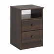 Home Square 4-Piece Set with 2 Nightstands 6-Drawer Double Dresser and Chest
