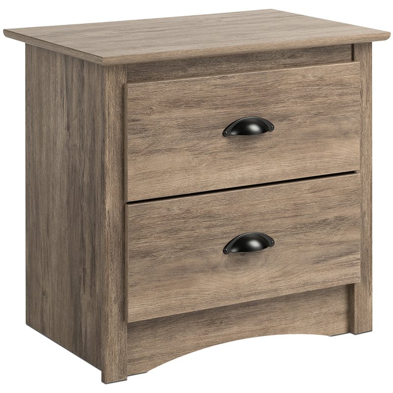 Home Square 3-Piece Set with 2 2-Drawer Nightstands and 6-Drawer Chest