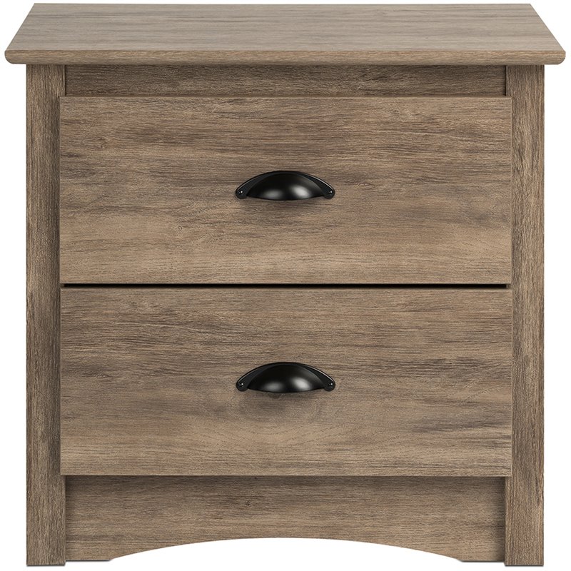 Home Square 3-Piece Set with 2 2-Drawer Nightstands and 6-Drawer Chest