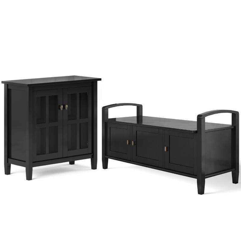 Home Square 2-Piece Set with Wood 44
