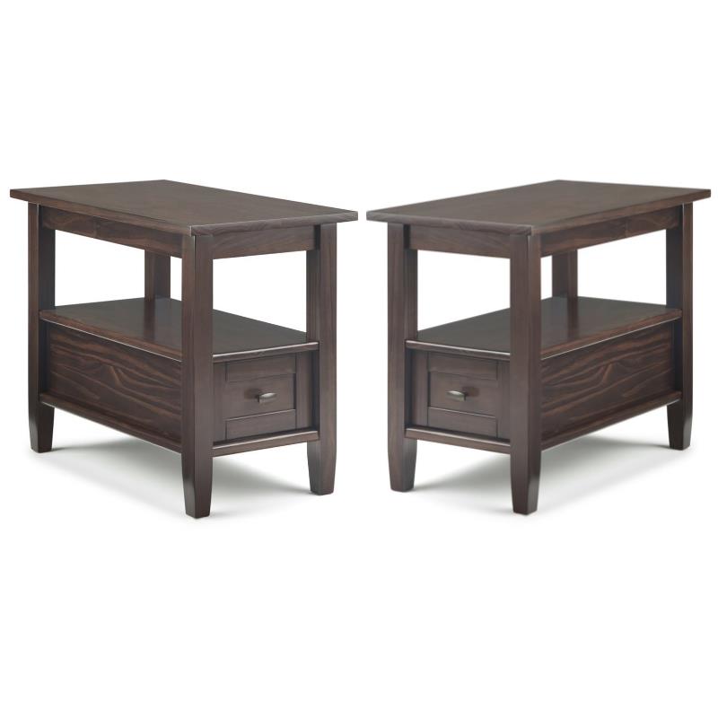 Home Square 2-Piece Wood 14