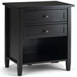 Home Square 2-Piece Wood 24