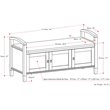 Home Square 2-Piece Set with Wood 47