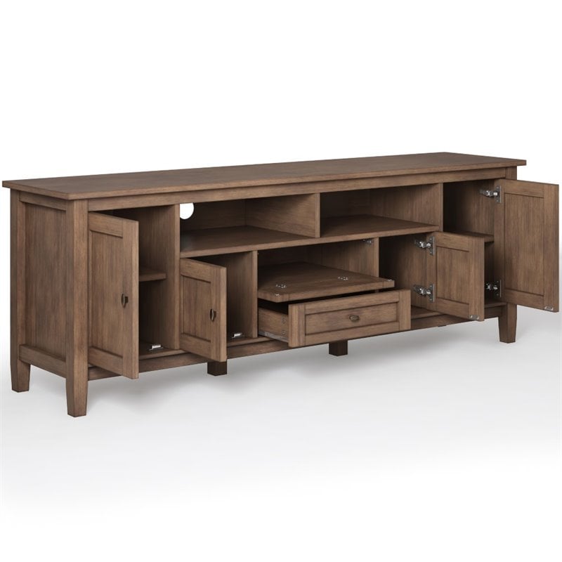 Home Square 2-Piece Set with Wood 72