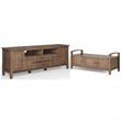 Home Square 2-Piece Set with Wood 72