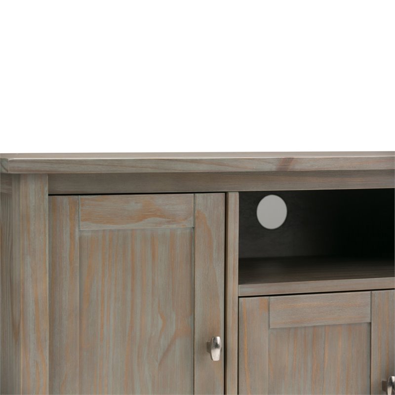 Home Square 3-Piece Set with TV Media Stand up to 80