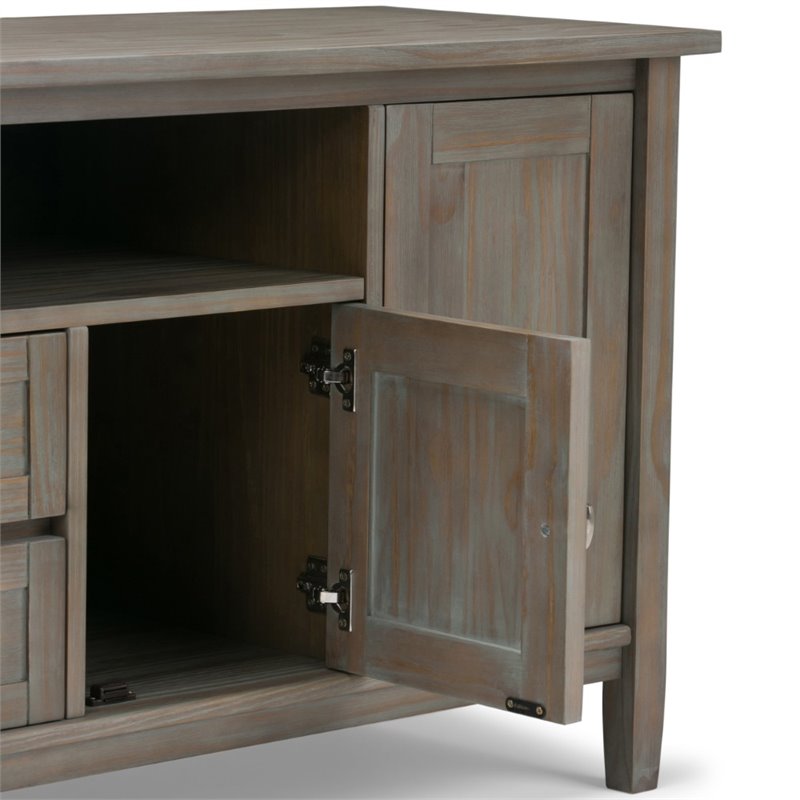 Home Square 3-Piece Set with TV Media Stand up to 80