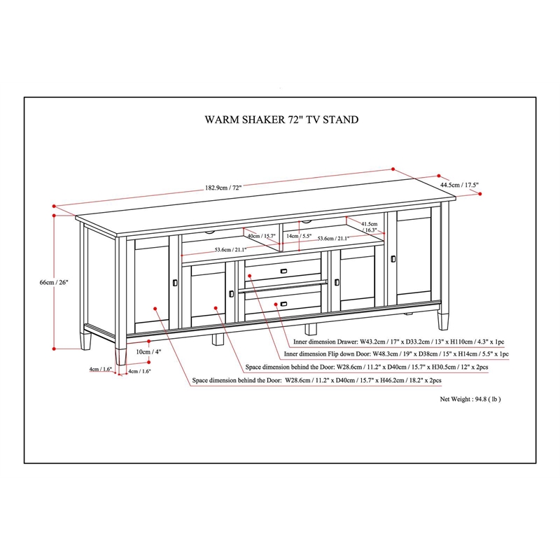 Home Square 2-Piece Set with 72
