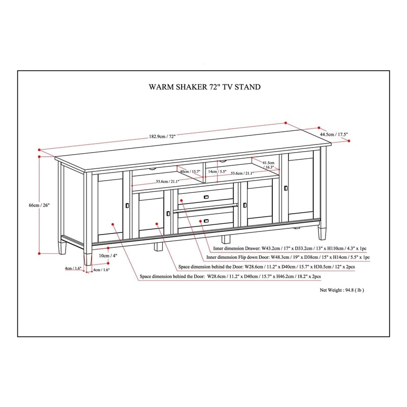 Home Square 2-Piece Set with 72