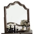 Home Square 2-Piece Set with Mirror and 9-Drawer Dresser in Weathered Oak
