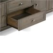 Home Square 2-Piece Set with TV Media Stand up to 80
