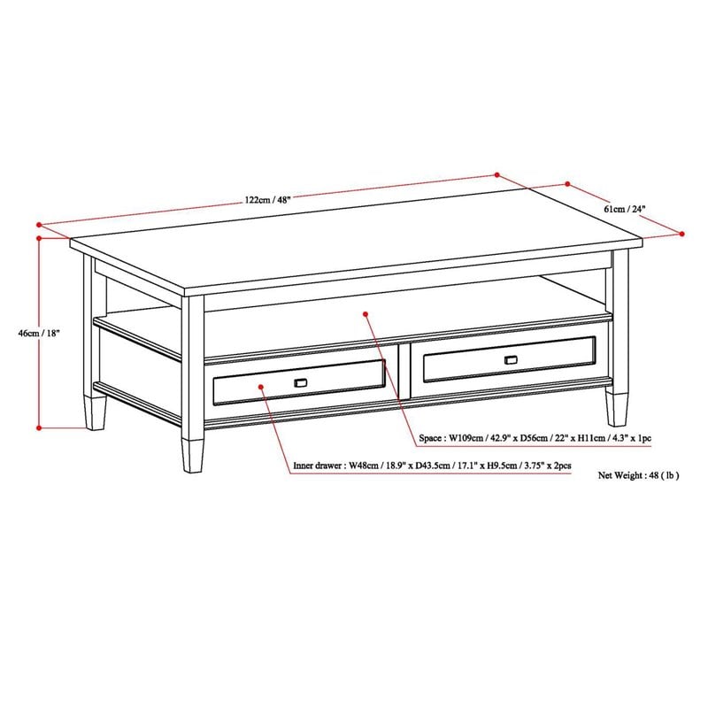 Home Square 3-Piece Set with Coffee Table 20
