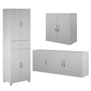 home square 3-piece set with storage cabinet with drawer & 54