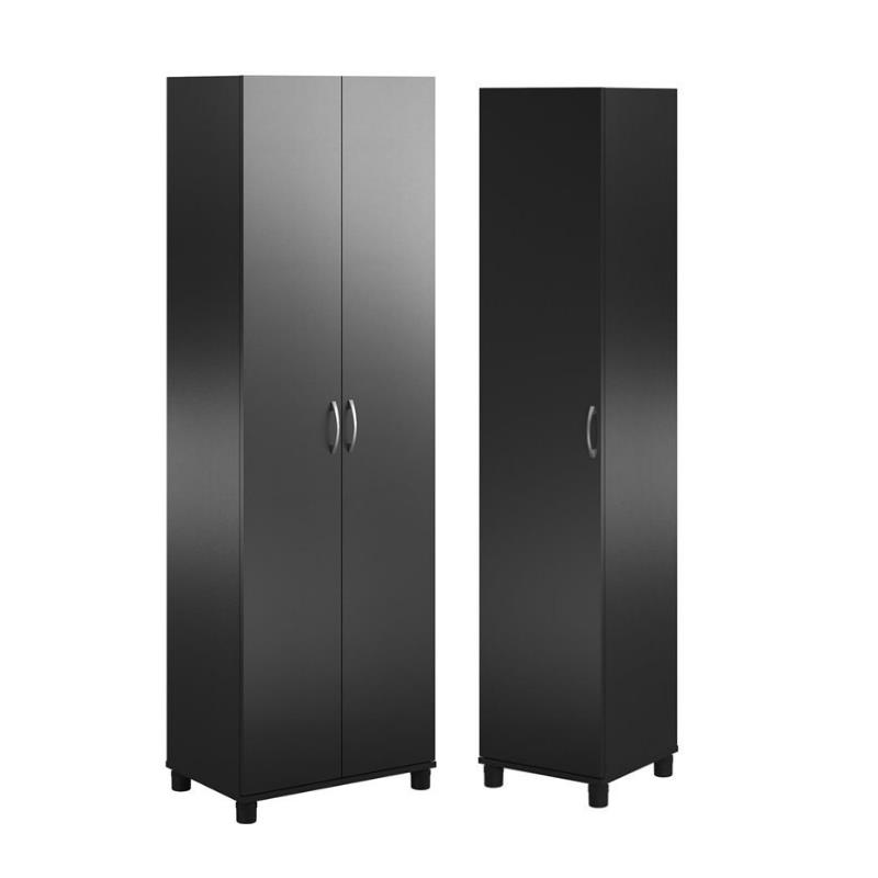 Black Utility Storage Cabinets at