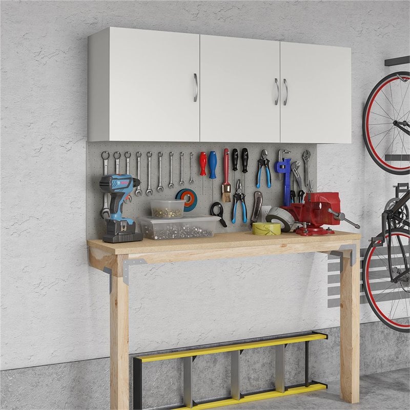 Home Square 3-Piece Set with Storage Cabinet with Drawer 54