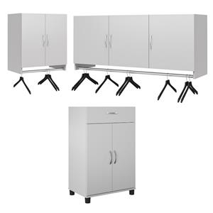home square 3-piece set with 3-door 2-door wall cabinet & 1-drawer base cabinet