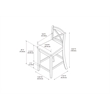 Home Square 2-Piece Furniture Wood 30
