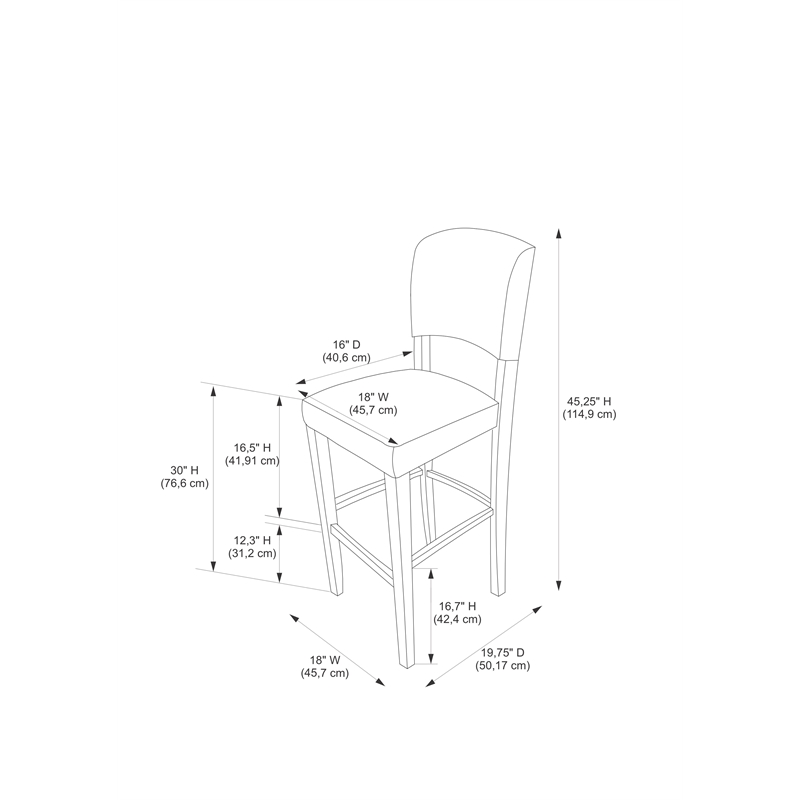 Home Square 2-Piece Furniture 30