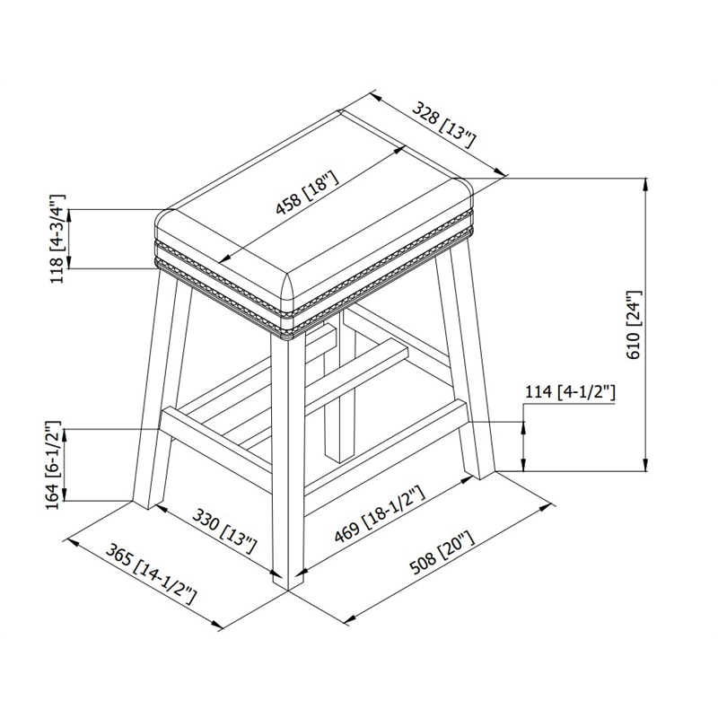 Home Square 2-Piece 24