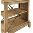 Home Square 2-Piece Furniture Wood Veneer End Table Set in Oak