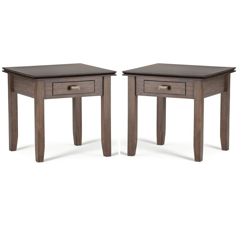 Home Square 2-Piece Wood 21