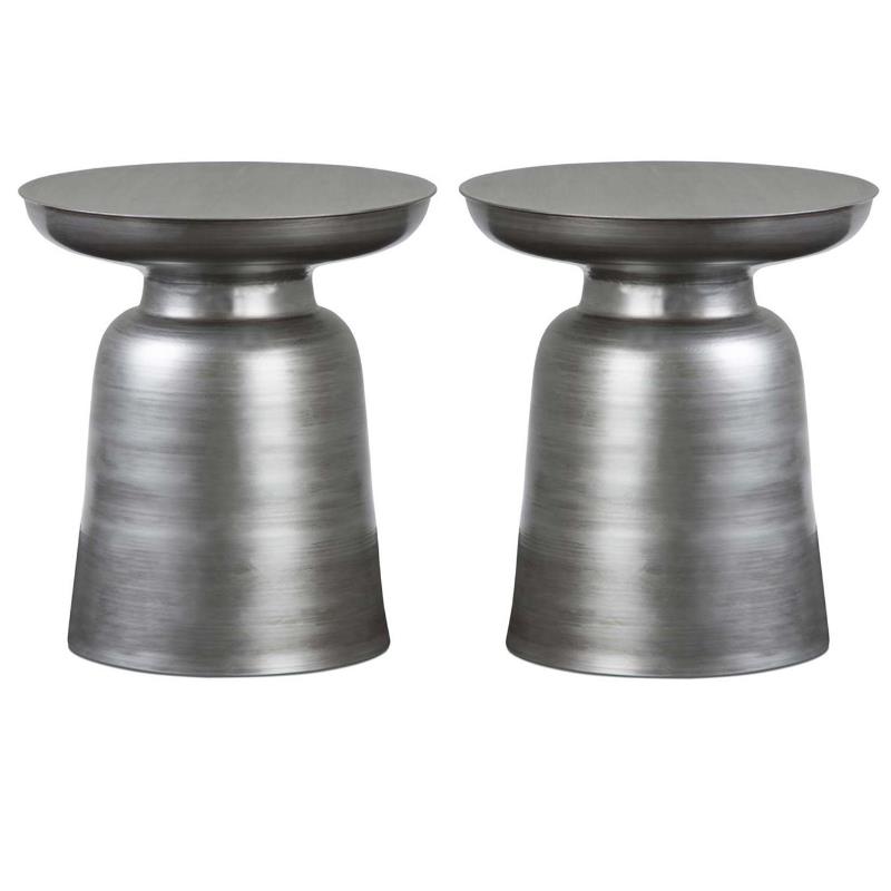 Home Square 2-Piece Modern Industrial 16 