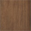 Home Square 2-Piece Square Transitional End Table Set in Rustic Natural Brown
