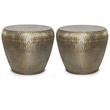 Home Square 2-Piece Modern Industrial 22