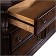 Home Square 2-Piece Set with 8-Drawer Double Dresser & Queen Sleigh Bed