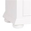 Home Square 2-Piece Set with Summer House King Panel Bed and Media Chest