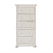Home Square 2-Piece Set with Summer House Queen Panel Bed and 5-Drawer Chest