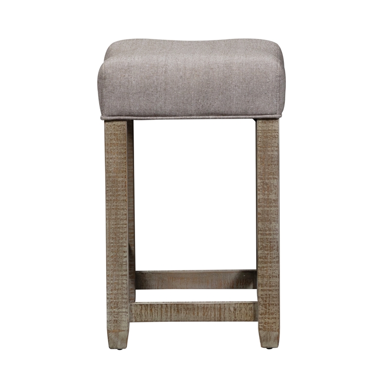Home Square 2-Piece Furniture Parkland Falls Uph Console Stool Set