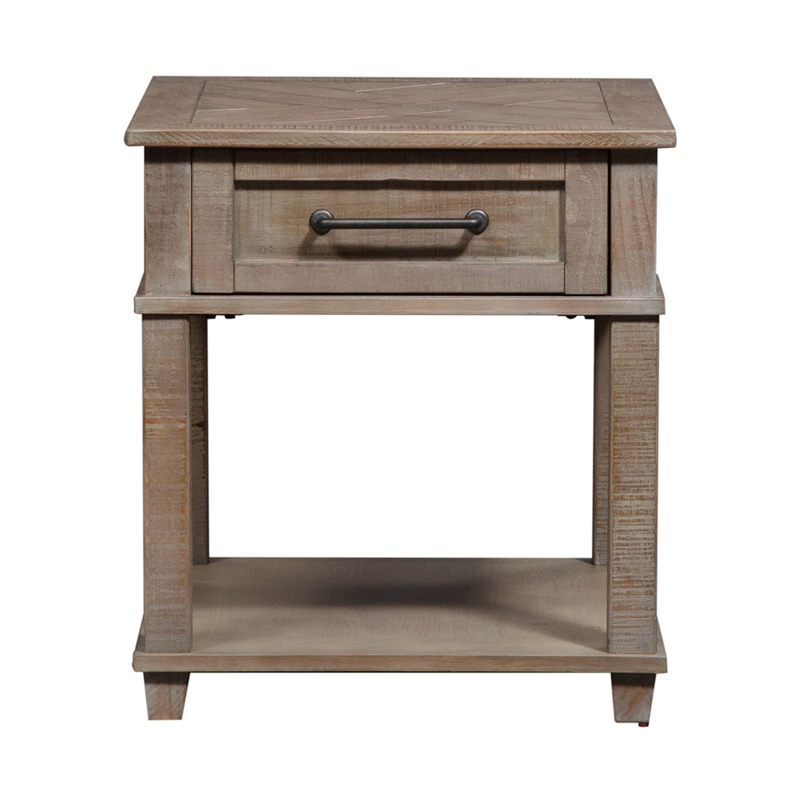 Home Square 2-Piece Furniture Parkland Falls Rectangular End Table Set