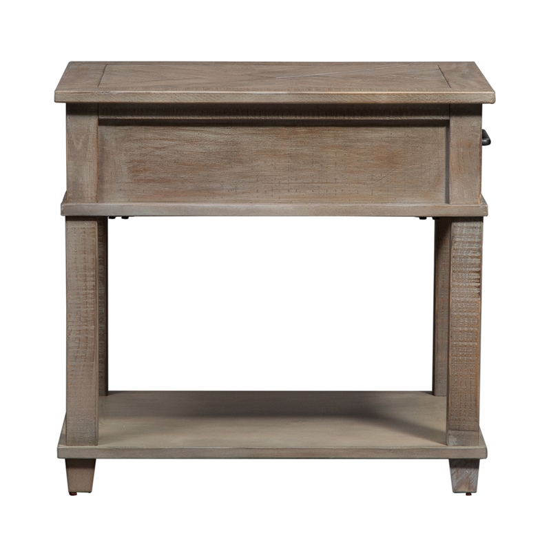 Home Square 2-Piece Furniture Parkland Falls Rectangular End Table Set