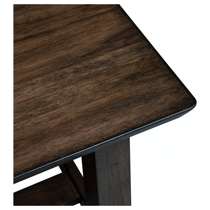 Home Square 2-Piece Furniture Ventura Blvd Rectangular End Table Set