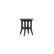 Home Square 2-Piece Furniture Ventura Blvd Round End Table Set in Bronze