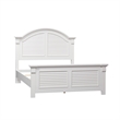Home Square 2-Piece Set with Summer House King Panel Bed and 5-Drawer Chest