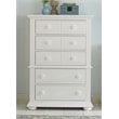 Home Square 2-Piece Set with Summer House Queen Panel Bed & 5-Drawer Chest