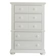 Home Square 2-Piece Set with Summer House Queen Panel Bed & 5-Drawer Chest