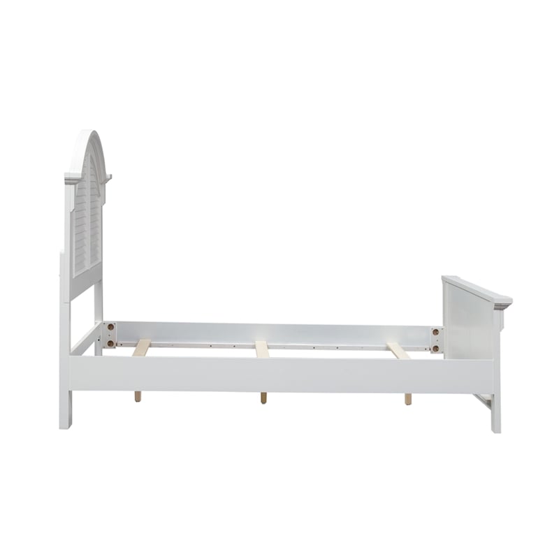 Home Square 2-Piece Set with Summer House Queen Panel Bed & 5-Drawer Chest
