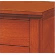 Home Square 2-Piece Set with 3-Drawer Nightstand & 5-Drawer Chest in Oak