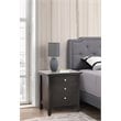 Home Square 3-Piece Set with Queen Bed 8-Drawer Dresser and 3-Drawer Nightstand