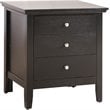 Home Square 3-Piece Set with Queen Bed 8-Drawer Dresser and 3-Drawer Nightstand