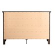Home Square 2-Piece Set with Full Panel Bed and 8-Drawer Dresser in Black